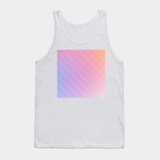 gradient wave pattern Tank Top